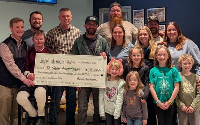 Burwinkel Farms and HighGrain Brewing Co. Make Contribution after Successful Fall Event